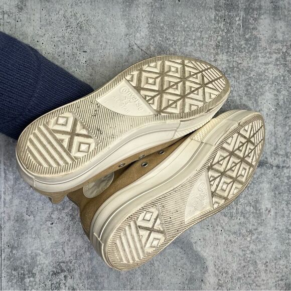 Chuck Taylor All Star Lift Platform Suede High Top 8.5 - Picture 4 of 6